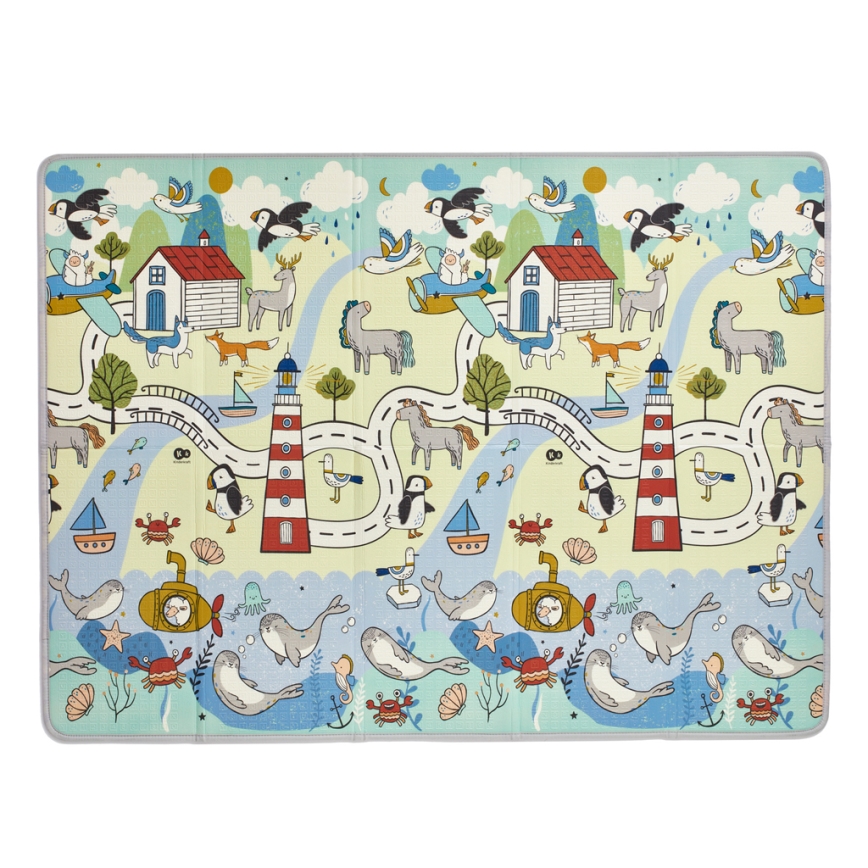 KINDERKRAFT - Tapis de jeu MATTY 2 pour enfants