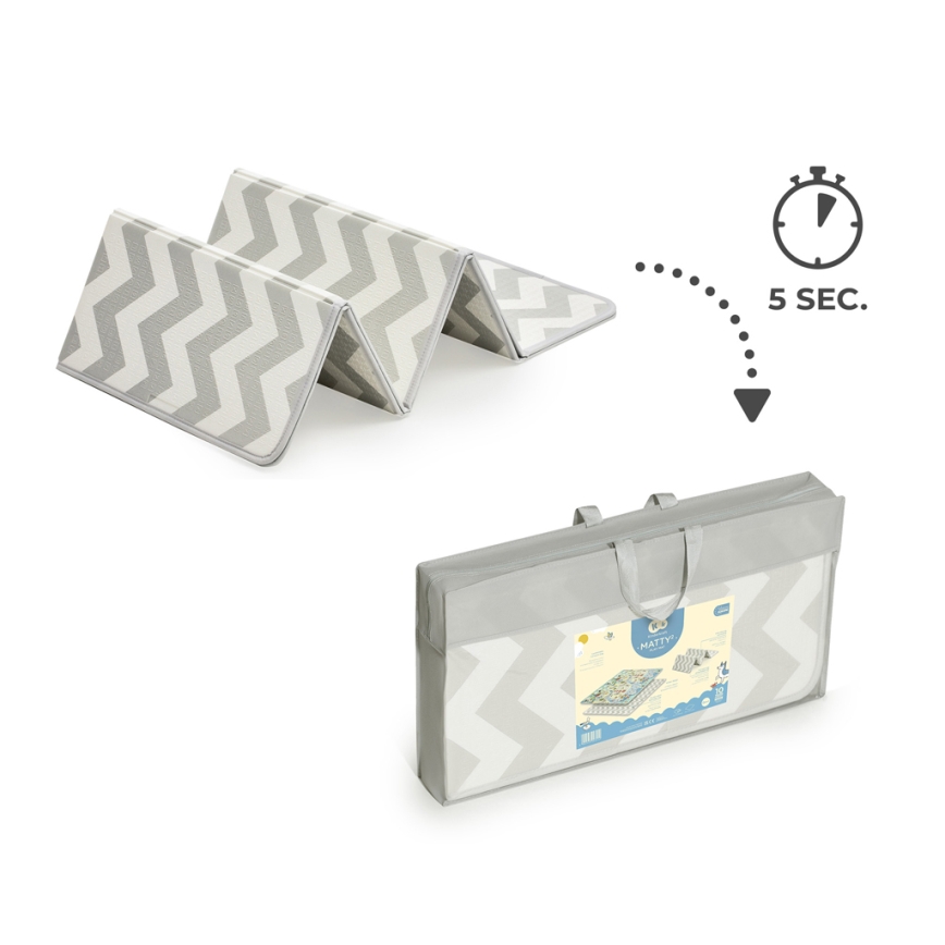 KINDERKRAFT - Tapis de jeu MATTY 2 pour enfants