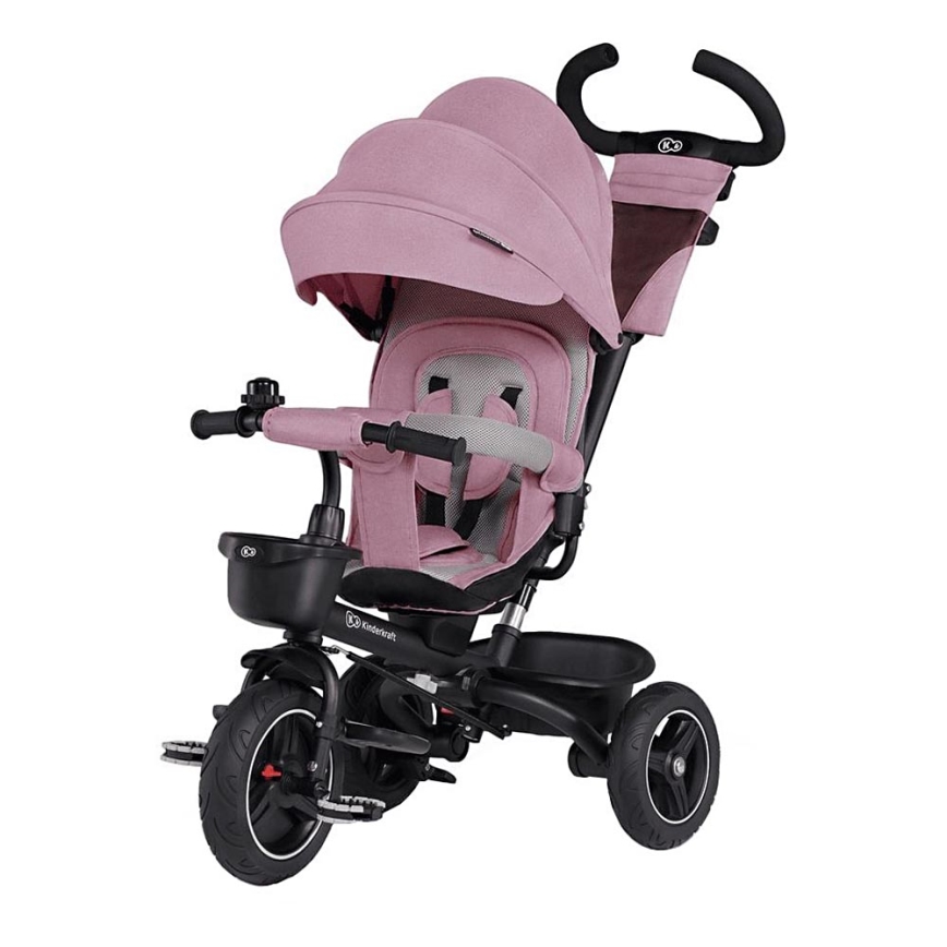 KINDERKRAFT select - Tricycle enfant 5en1 SPINSTEP rose