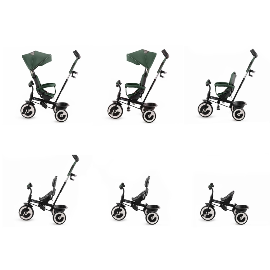 KINDERKRAFT - Tricycle enfant ASTON Mystic vert