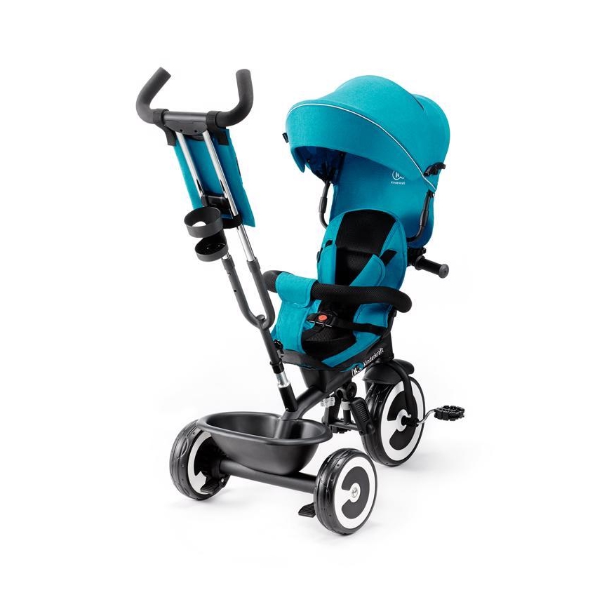 KINDERKRAFT - Tricycle pour enfant ASTON turquoise