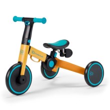 KINDERKRAFT - Tricycle pour enfants 3v1 4TRIKE jaune/turquoise