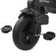 KINDERKRAFT - Tricycle pour enfants 5v1 EASYTWIST gris/noir