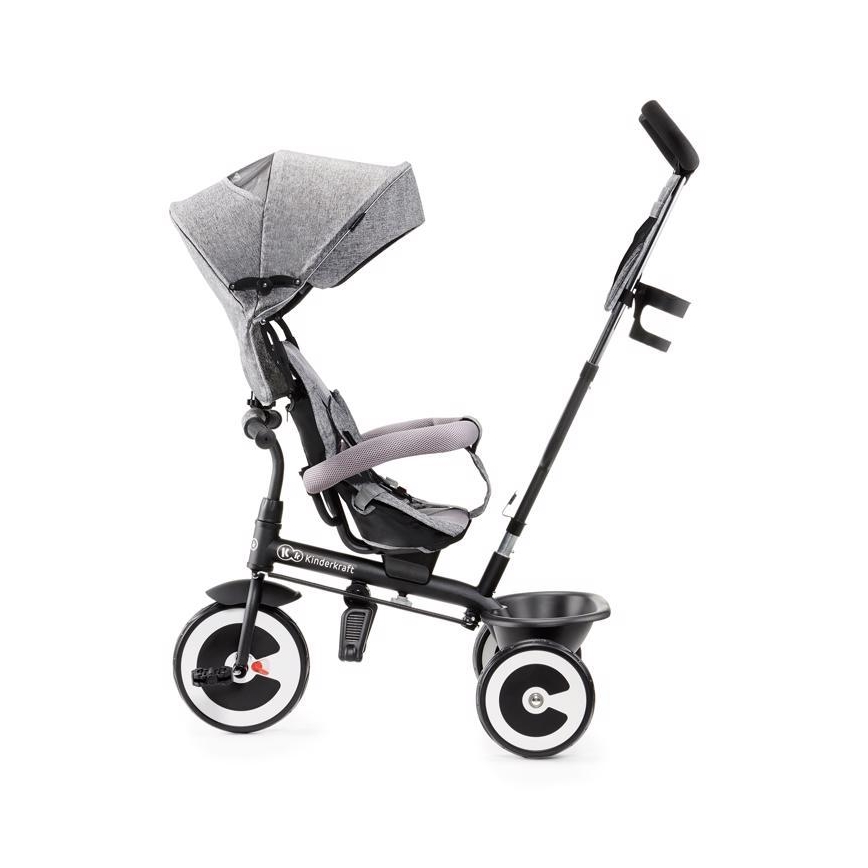 KINDERKRAFT - Tricycle pour enfants ASTON gris