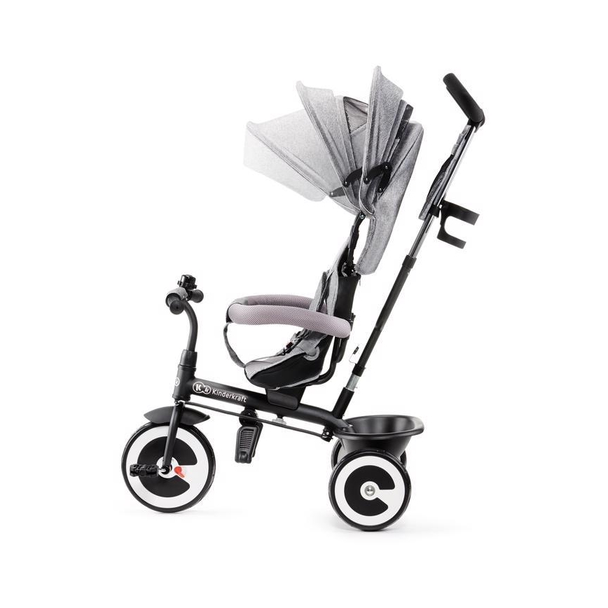 KINDERKRAFT - Tricycle pour enfants ASTON gris