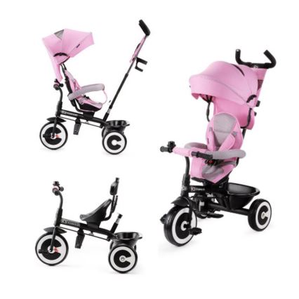 KINDERKRAFT - Tricycle pour enfants ASTON rose