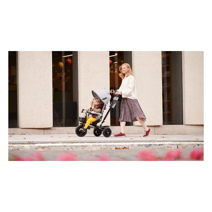 KINDERKRAFT - Tricycle pour enfants AVEO gris
