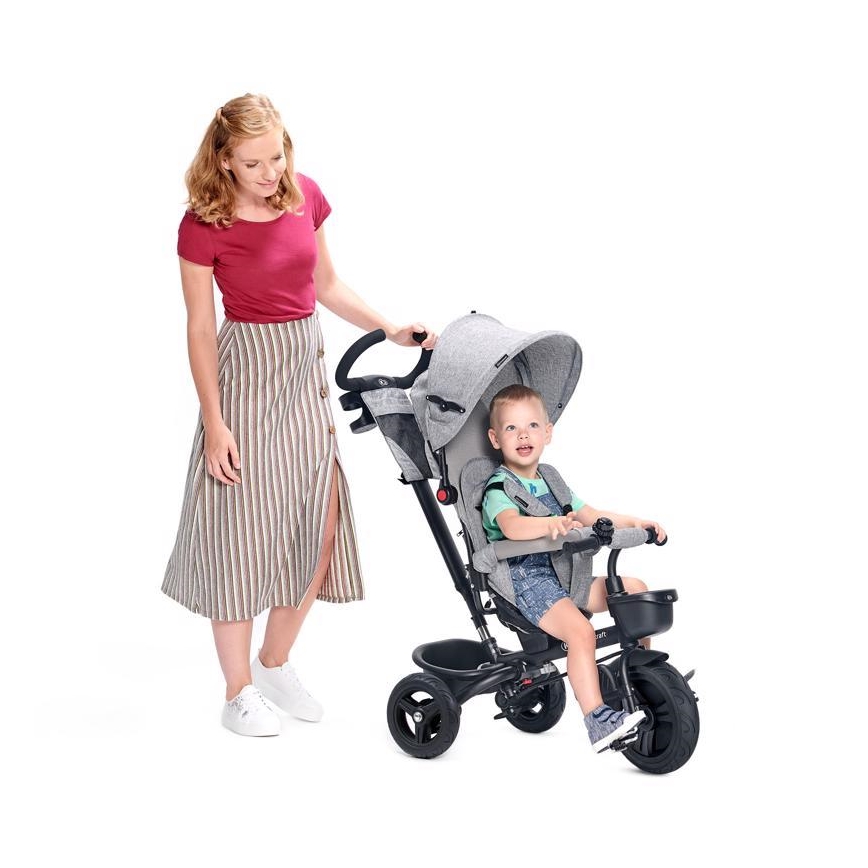 KINDERKRAFT - Tricycle pour enfants AVEO gris