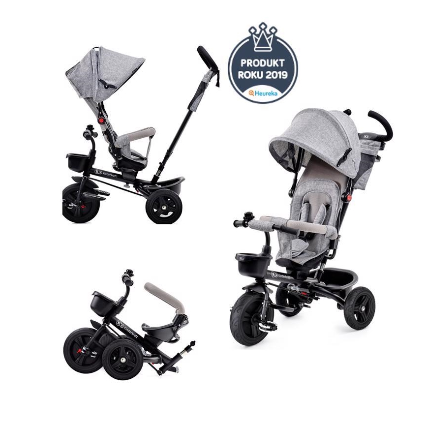 KINDERKRAFT - Tricycle pour enfants AVEO gris