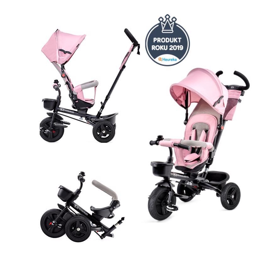 KINDERKRAFT - Tricycle pour enfants AVEO rose