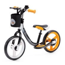 KINDERKRAFT - Vélo à pousser SPACE noir/orange
