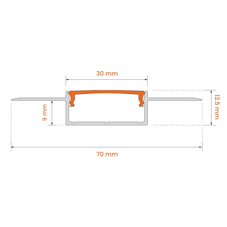 Kit 1x ruban LED RGBW dimmable NEO LITE MUSIC LED/24W/230V 5 m IP65 Wi-Fi Tuya + 5x profil encastrable 1 m argenté/blanc + télécommande