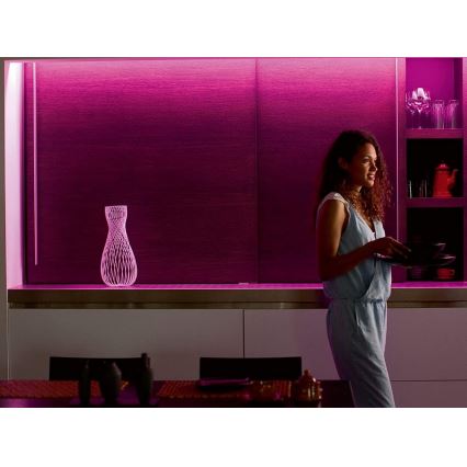 Kit de base - Ruban RGBW Philips Hue WHITE AND COLOR AMBIANCE 2m LED/20W/230V