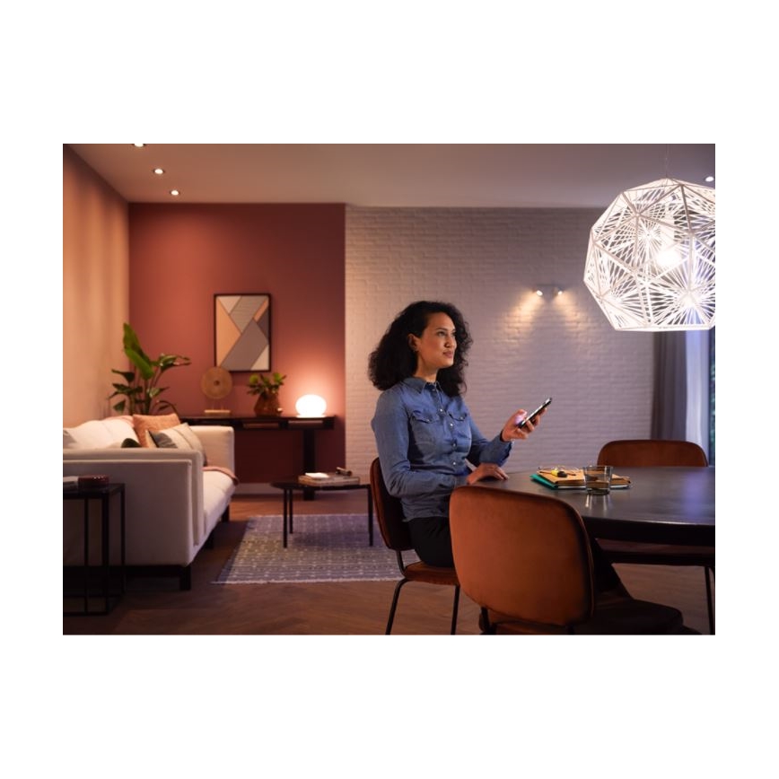 Pack de démarrage Philips Hue White Ambiance 3xE27/11W 2200-6500K + pont Hue et télécommande variateur