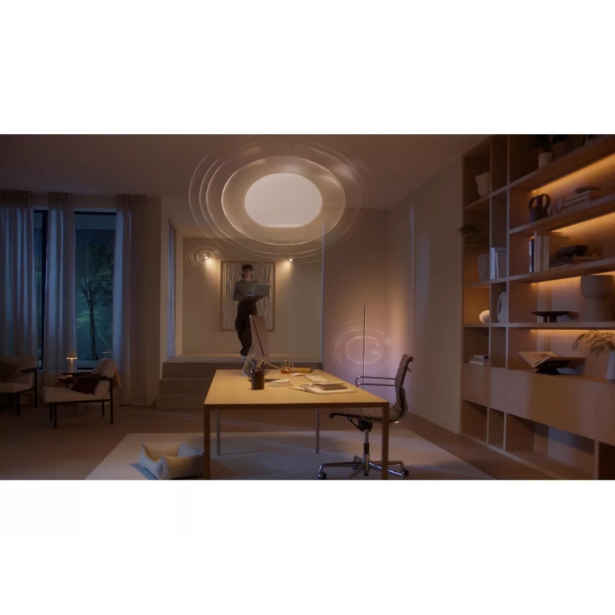 Pack de démarrage Philips Hue WHITE AND COLOR AMBIANCE 2xE27/8,1W 1000-20000K + appareil de connexion