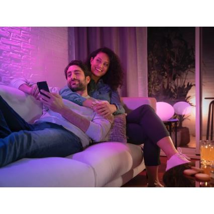Kit de démarrage Philips Hue WHITE AND COLOR AMBIANCE 3xGU10/4,2W/230V 2200-6500K + Hue Bridge