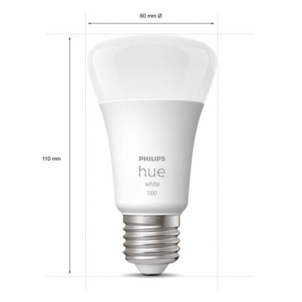 Kit de démarrage Philips Hue WHITE 3xE27/9,5W 2700K + pont Hue et télécommande variateur