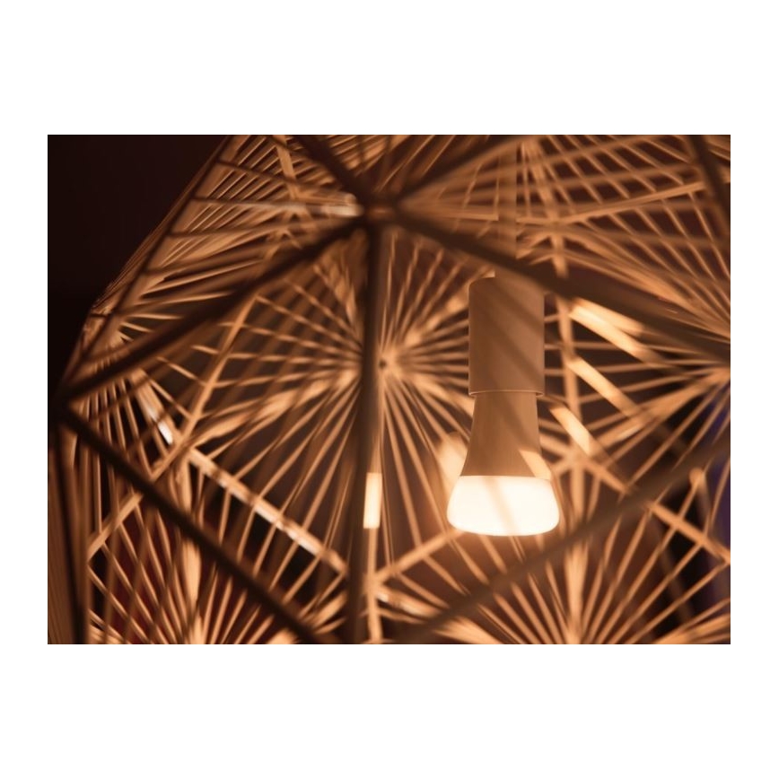 Kit de démarrage Philips Hue WHITE AMBIANCE 2xE27/8W/230V + pont Hue et télécommande variateur
