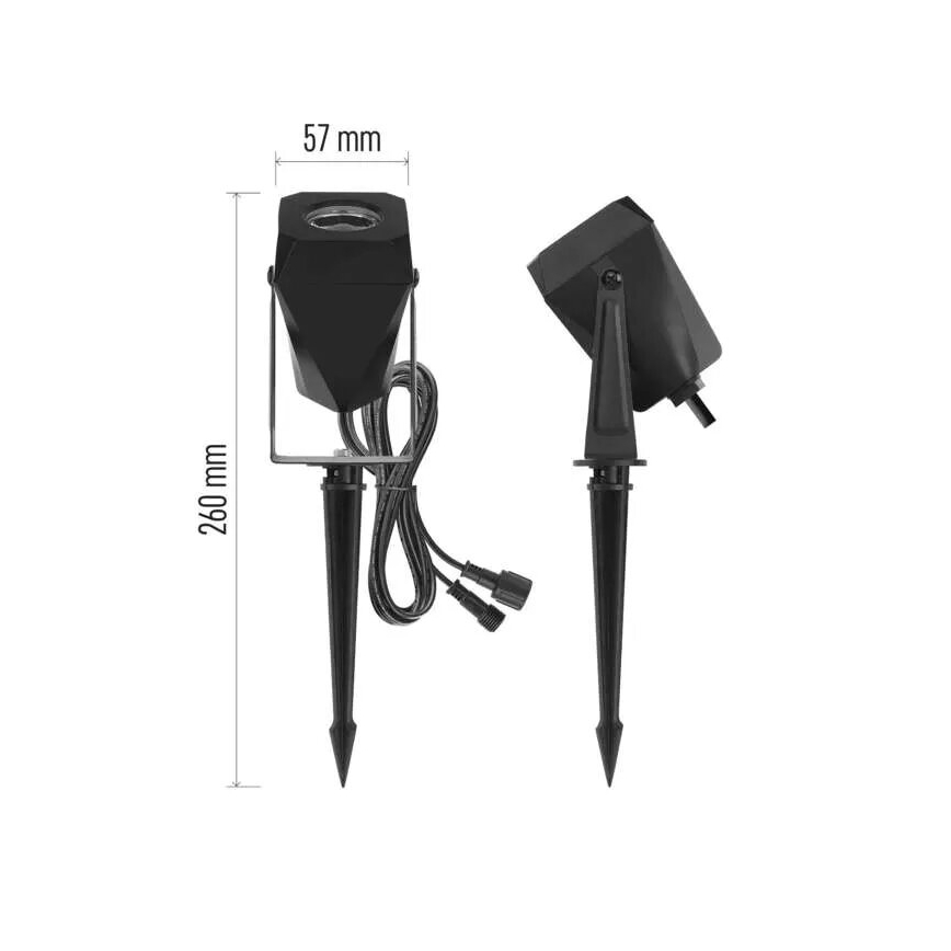 Lampe d'extérieur RGBIC à intensité variable GoSmart - extension LED/1,5W/230V 3000-6500K IP65 Wi-Fi Tuya