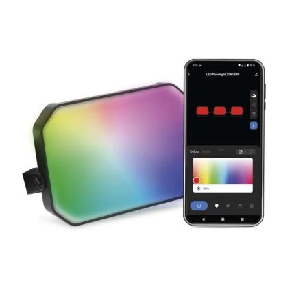 Projecteur RGBIC à intensité variable pour l'extérieur GoSmart - extension LED/4W/230V 3000-6500K IP65 Wi-Fi Tuya