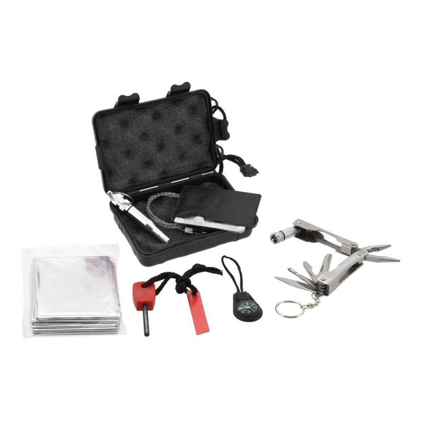 Kit de survie SOS 8 pièces