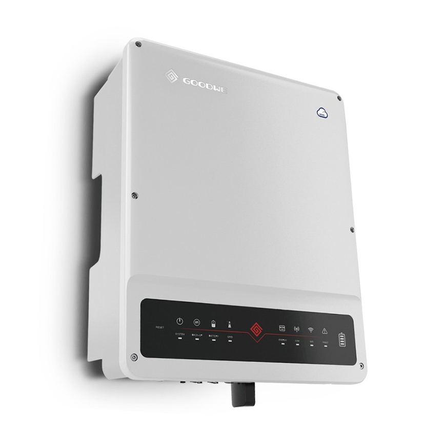 Kit solaire GOODWE-10kW GOODWE convertisseur hybride 3p+batterie 10,65 kWh PYLONTECH H2