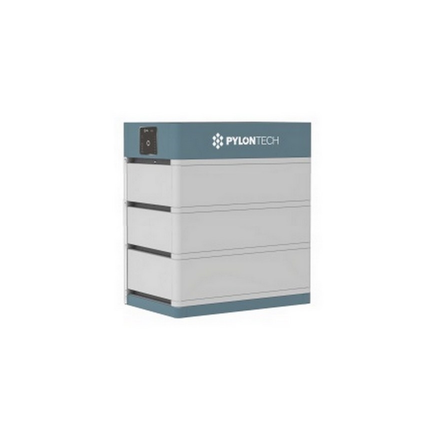 Kit solaire GOODWE -8kW GOODWE convertisseur hybride 3f +10,65kWh batterie PYLONTECH