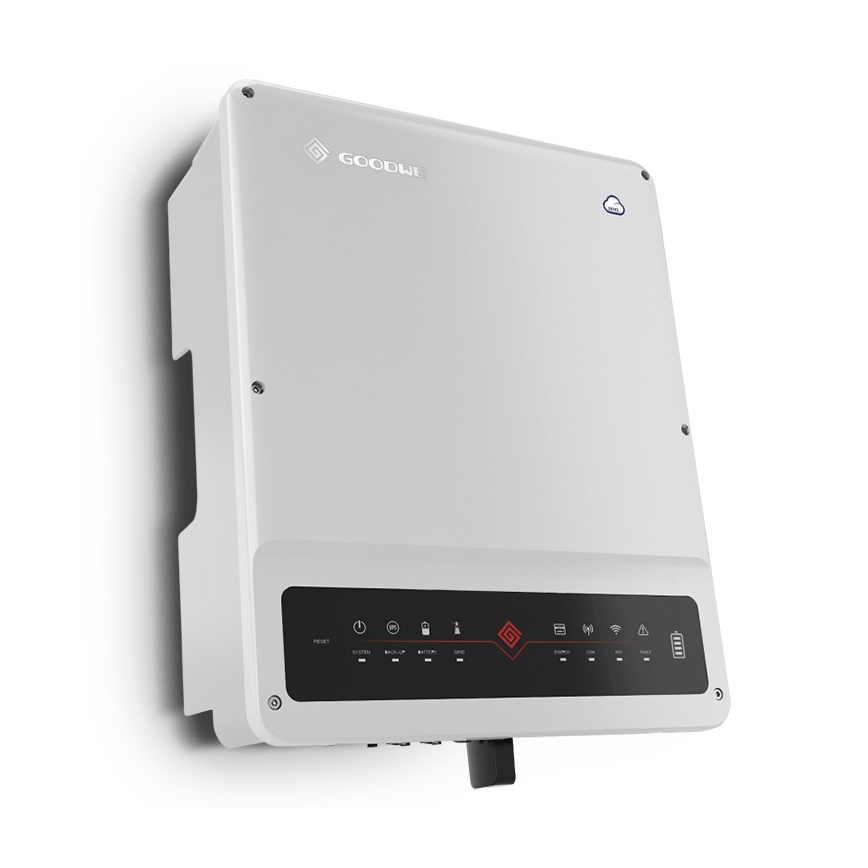 Kit solaire GOODWE-8kWp JINKO+8kW GOODWE h. convertisseur hybride 3p+10,65 kWh batt. PYLONTECH H2
