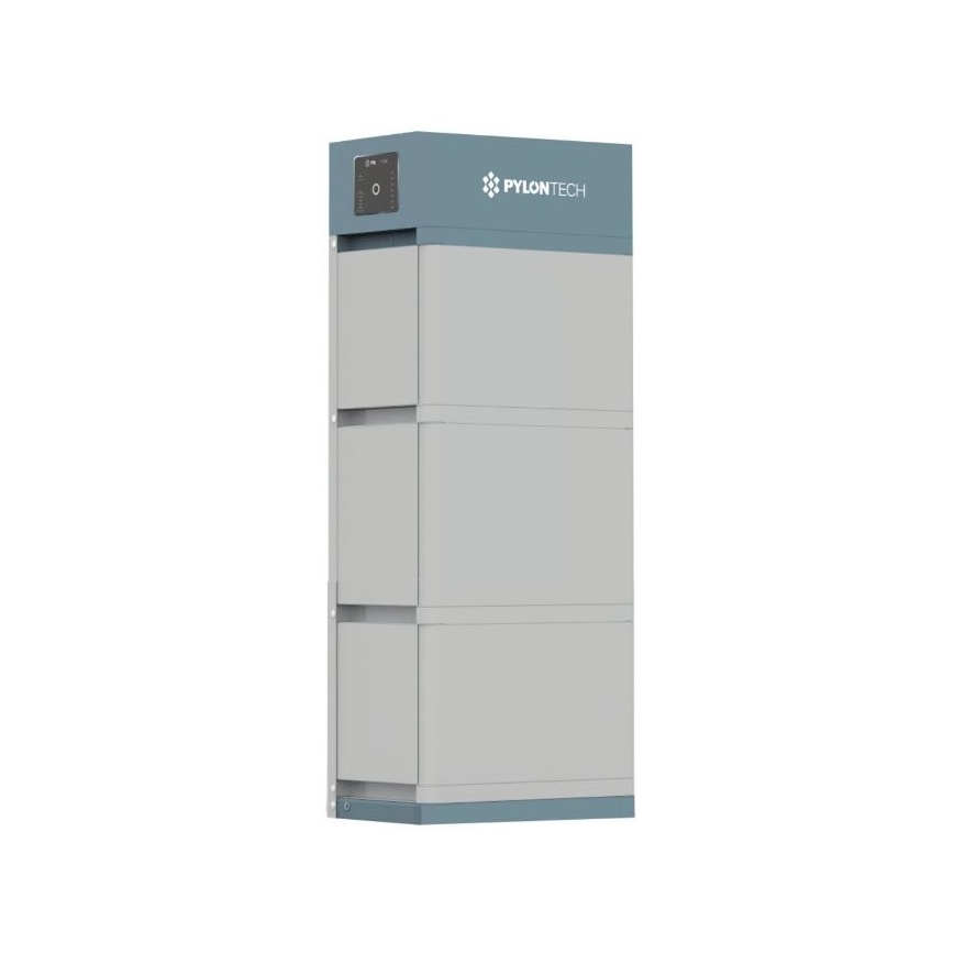 Kit solaire GOODWE-8kWp JINKO+8kW GOODWE h. convertisseur hybride 3p+10,65 kWh batt. PYLONTECH H2