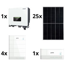 Kit solaire SOFAR Solar -10kWp RISEN + convertisseur hybride 3f + batterie 10,24 kWh
