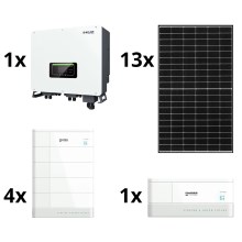 Kit solaire SOFAR Solar-5,98kWp JINKO+ convertisseur hybride 3f + batterie 10,24 kWh