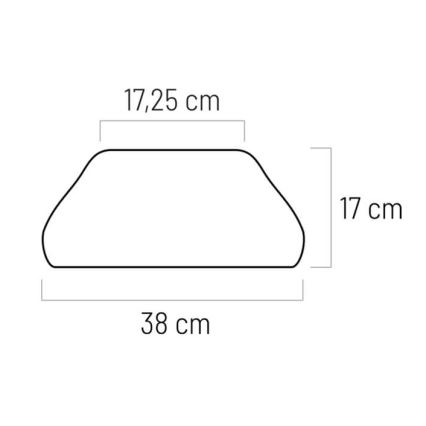 Plafonnier PADDY LED/24W/230V blanc