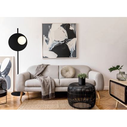 Lampadaire PETIT LED/12W/230V noir