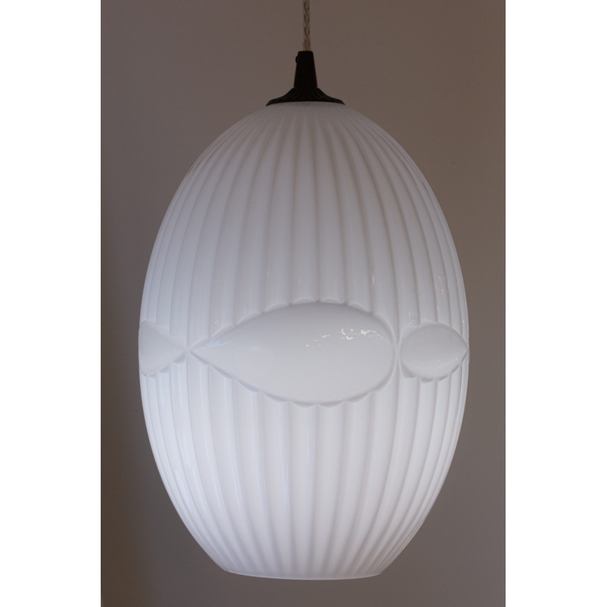 Suspension filaire ELLIPTIC 1xE27/11W/230V blanc