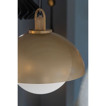 Suspension filaire GRAVEN 1xE27/11W/230V doré