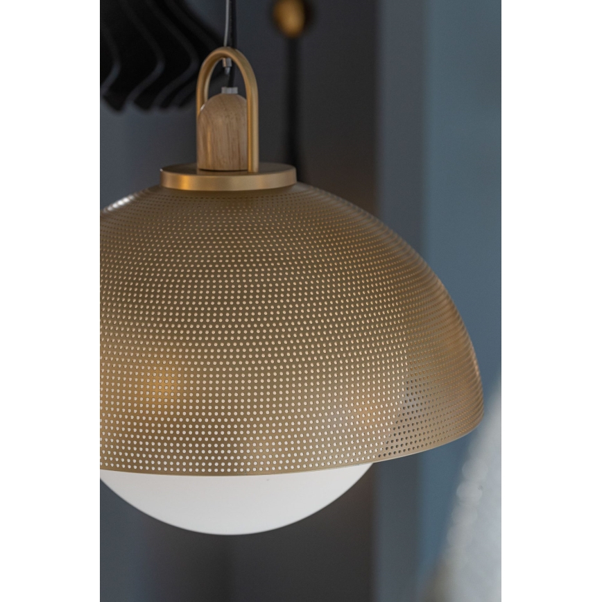 Suspension filaire GRAVEN 1xE27/11W/230V doré