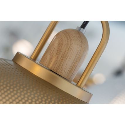 Suspension filaire GRAVEN 1xE27/11W/230V doré