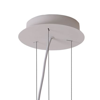 Suspension filaire PADDY LED/24W/230V blanc