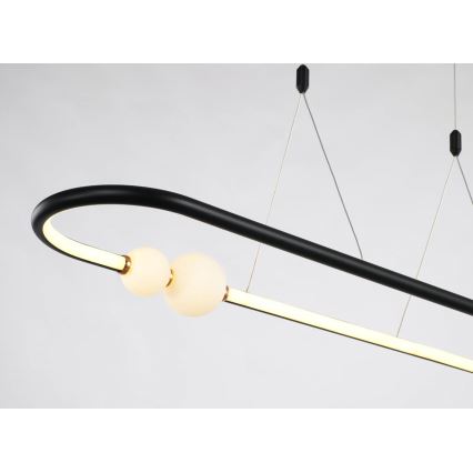Suspension à intensité variable JUNIPER LED/47,5W/230V noir + Télécommande