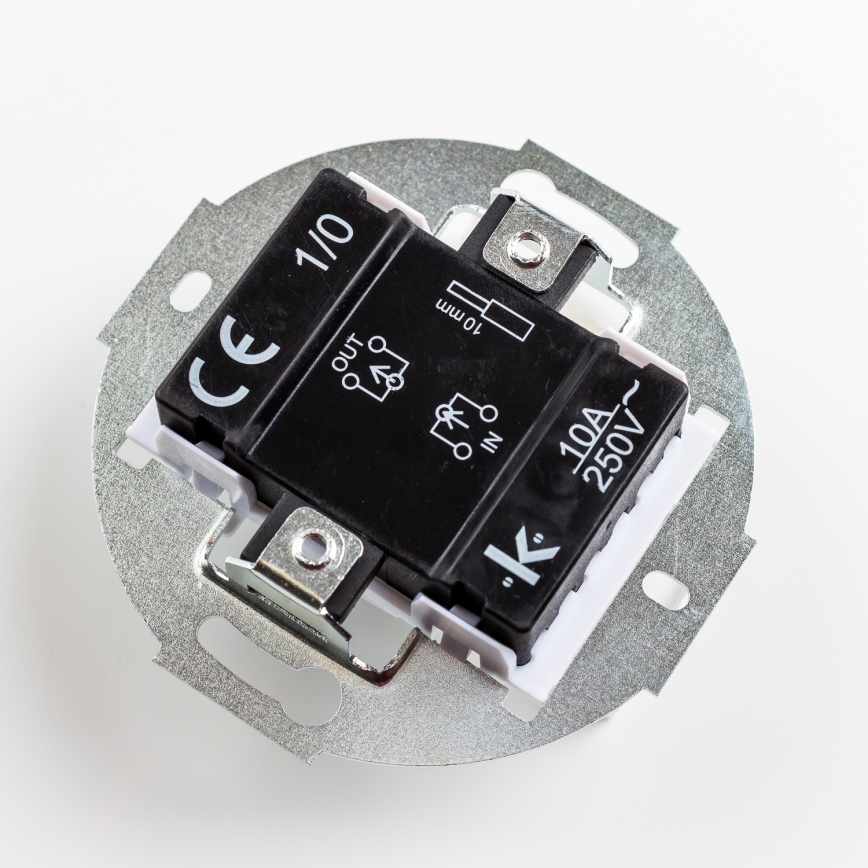 Kliklap - Bouton rétro sans cadre vieux rose