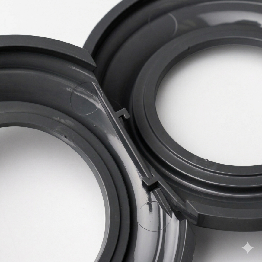 Kliklap - Cadre central rétro anthracite