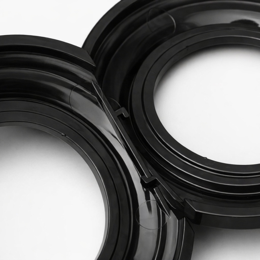 Kliklap - Cadre rétro central noir