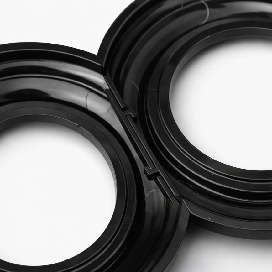 Kliklap - Cadre rétro d'extrémité noir