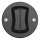 Kliklap - Interrupteur d'escalier double vintage n° 6+6 anthracite