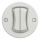 Kliklap - Interrupteur d'escalier double vintage n° 6+6 blanc