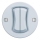 Kliklap - Interrupteur d'escalier double vintage n° 6+6 bleu