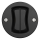 Kliklap - Interrupteur d'escalier double vintage n° 6+6 noir