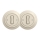 Kliklap - Interrupteur double unipolaire rétro avec cadre n° 1, beige