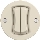 Kliklap - Interrupteur rétro double à poussoirs sans cadre, beige