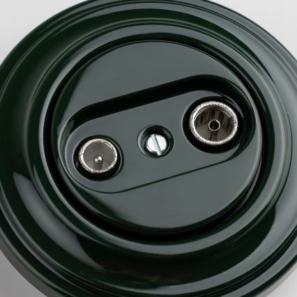 Kliklap - Prise d'abonné TV+Radio rétro (passante) avec cadre vert